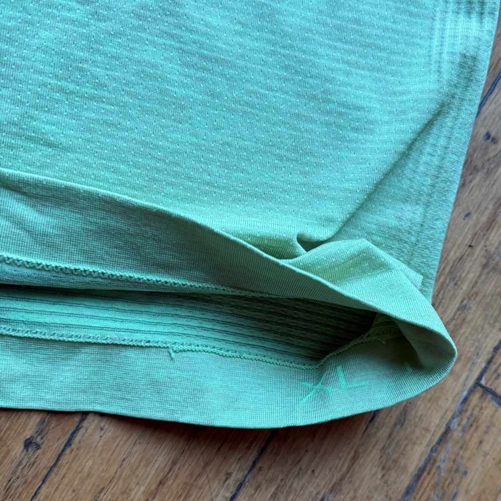 Lululemon Metal Vent Tech Short Sleeve Shirt 2.0 Laurel Green Arctic Mens XL - Picture 2 of 4